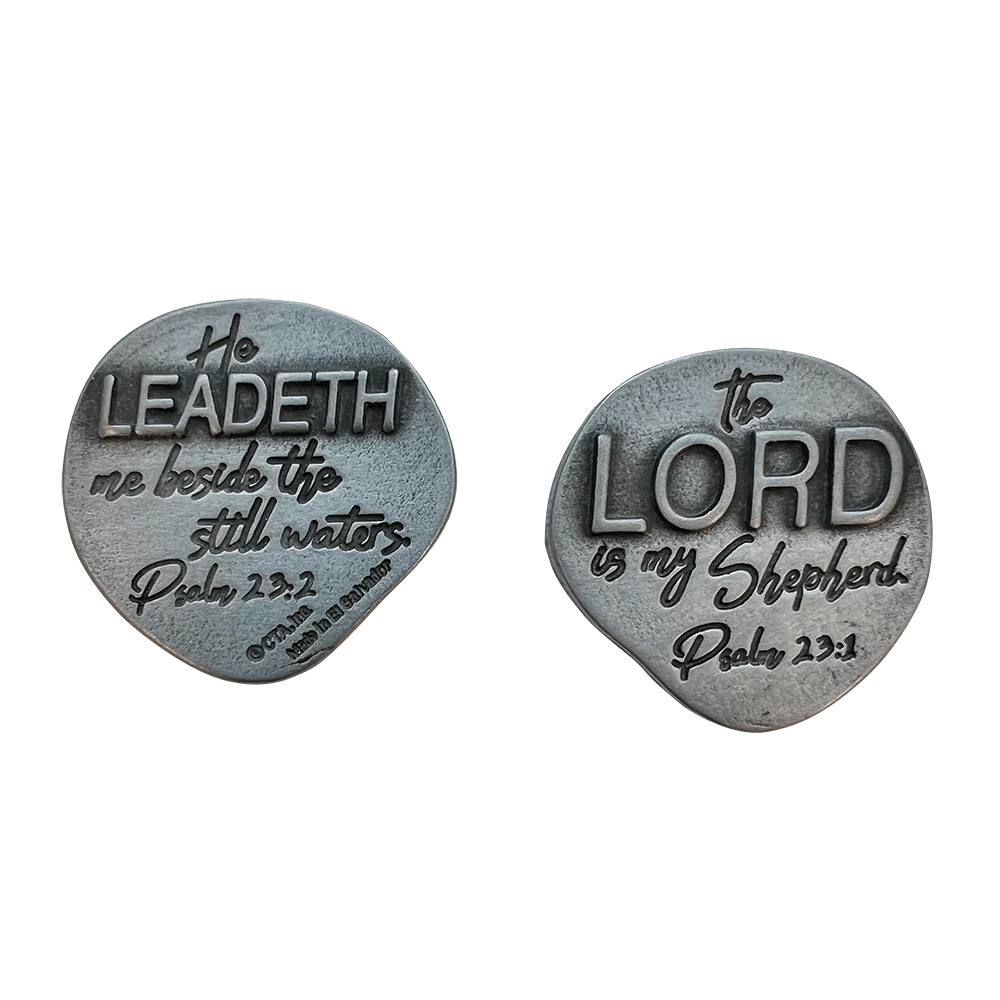 Psalm 23 Faith Token or Pocket Coin