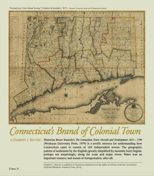 Connecticut’s Brand of Colonial Town