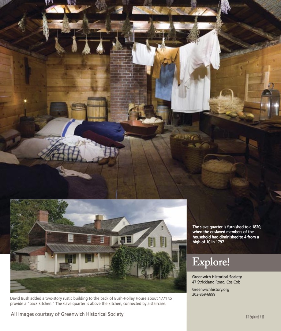Slave Quarters in BushHolley House Connecticut Explored