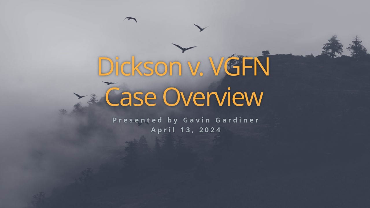 Cindy Dickson SCC Carcross/Tagish First Nation