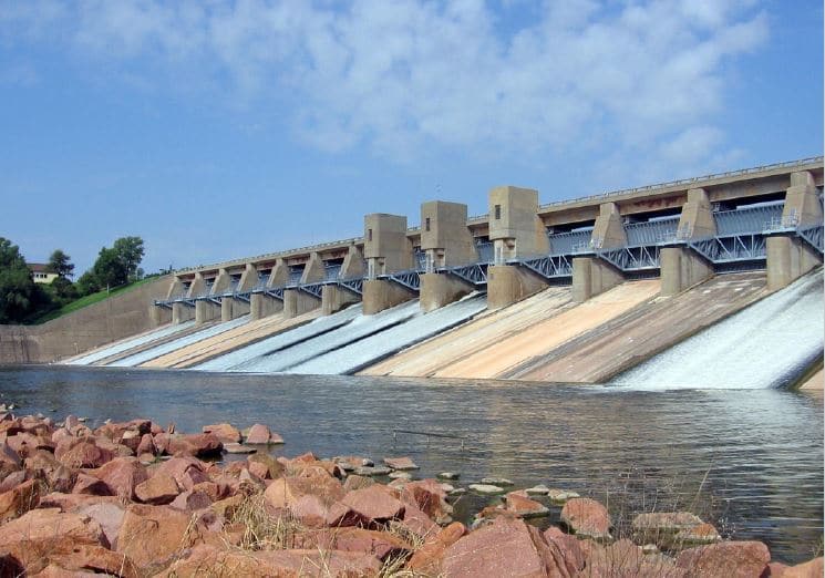 Canton Lake Spillway Bridge Load Test Support CTLGroup