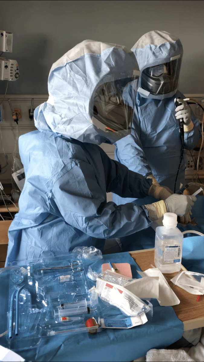 An Approach to Modified Bedside Percutaneous Tracheostomy During the