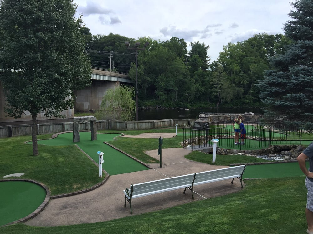Riverfront Miniature Golf and Ice Cream Parlor Visit CT