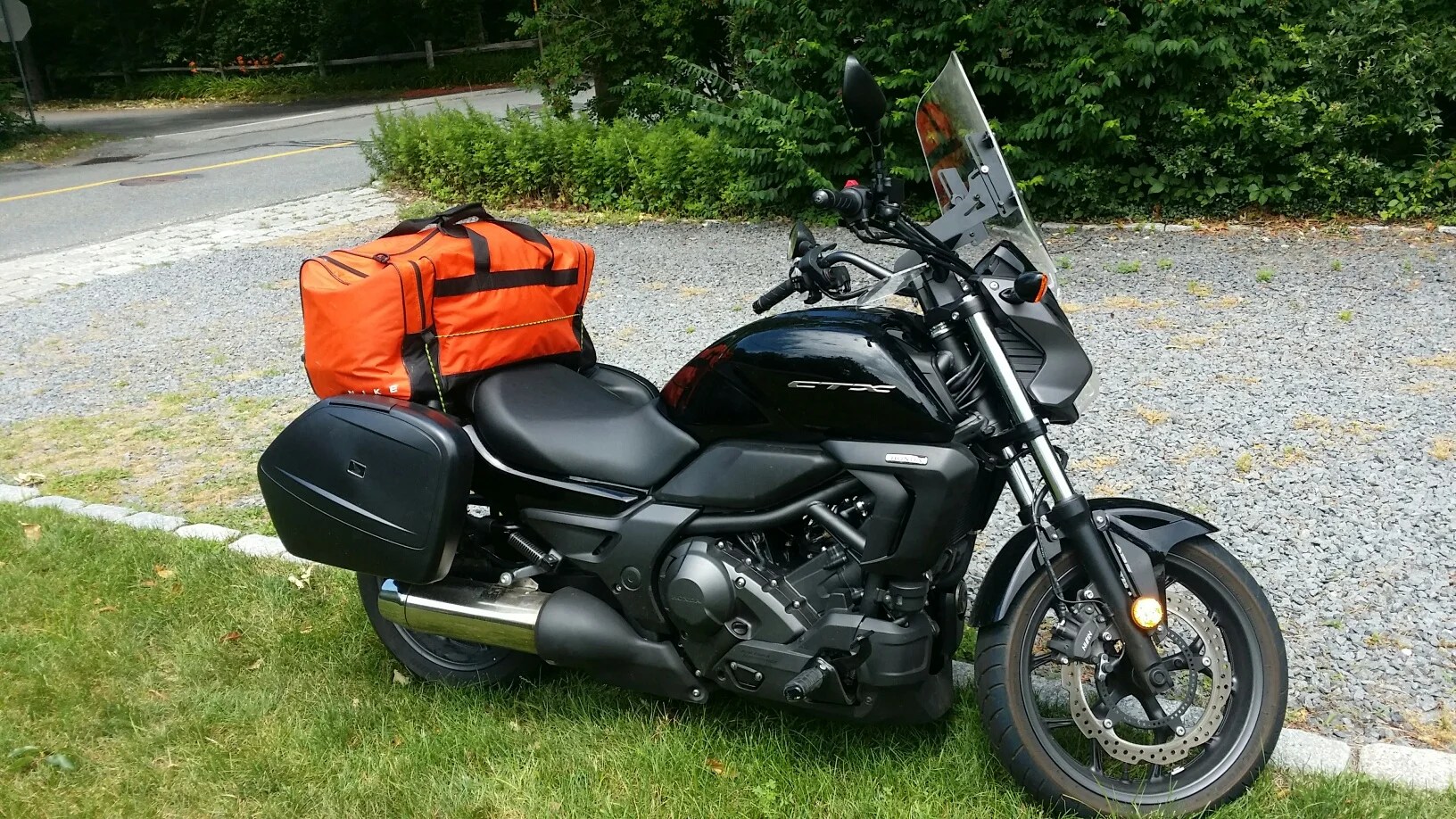 2014 Honda CTX700N SaddleBags Honda Genuine Accessories At, 58 OFF