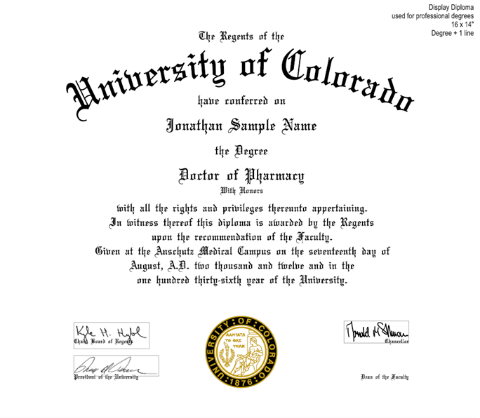 APS 8003 Campus Designation on Diplomas and Transcripts University