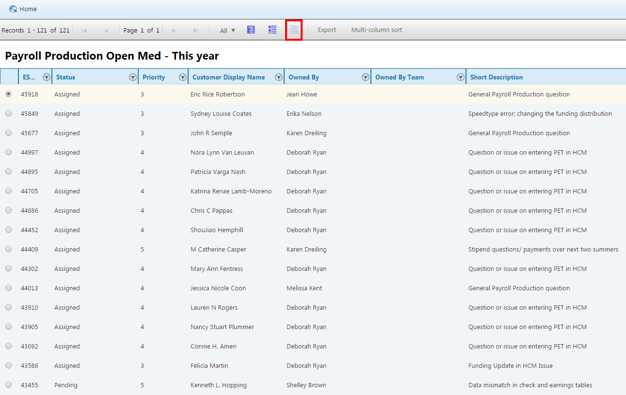 Cherwell Ticketing System