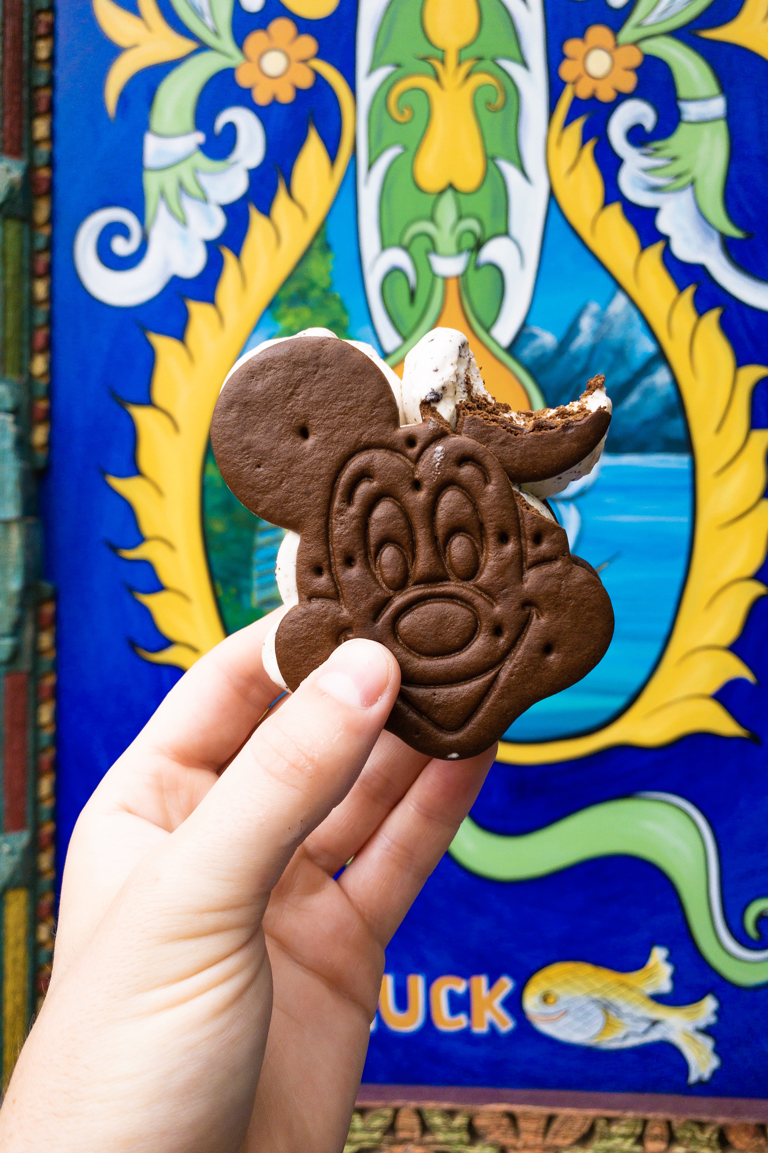 Mickey Ice Cream Sandwich photo taken at Disney's Animal Kingdom