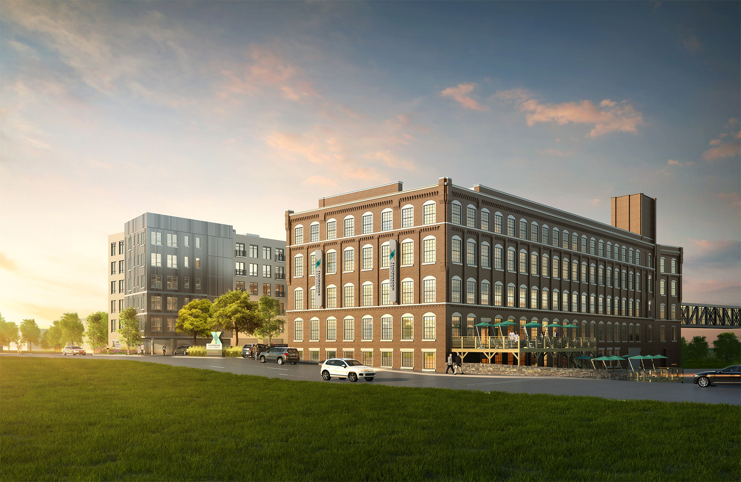 CUBE 3 Architecture, Interiors, Planning Thorndike Exchange