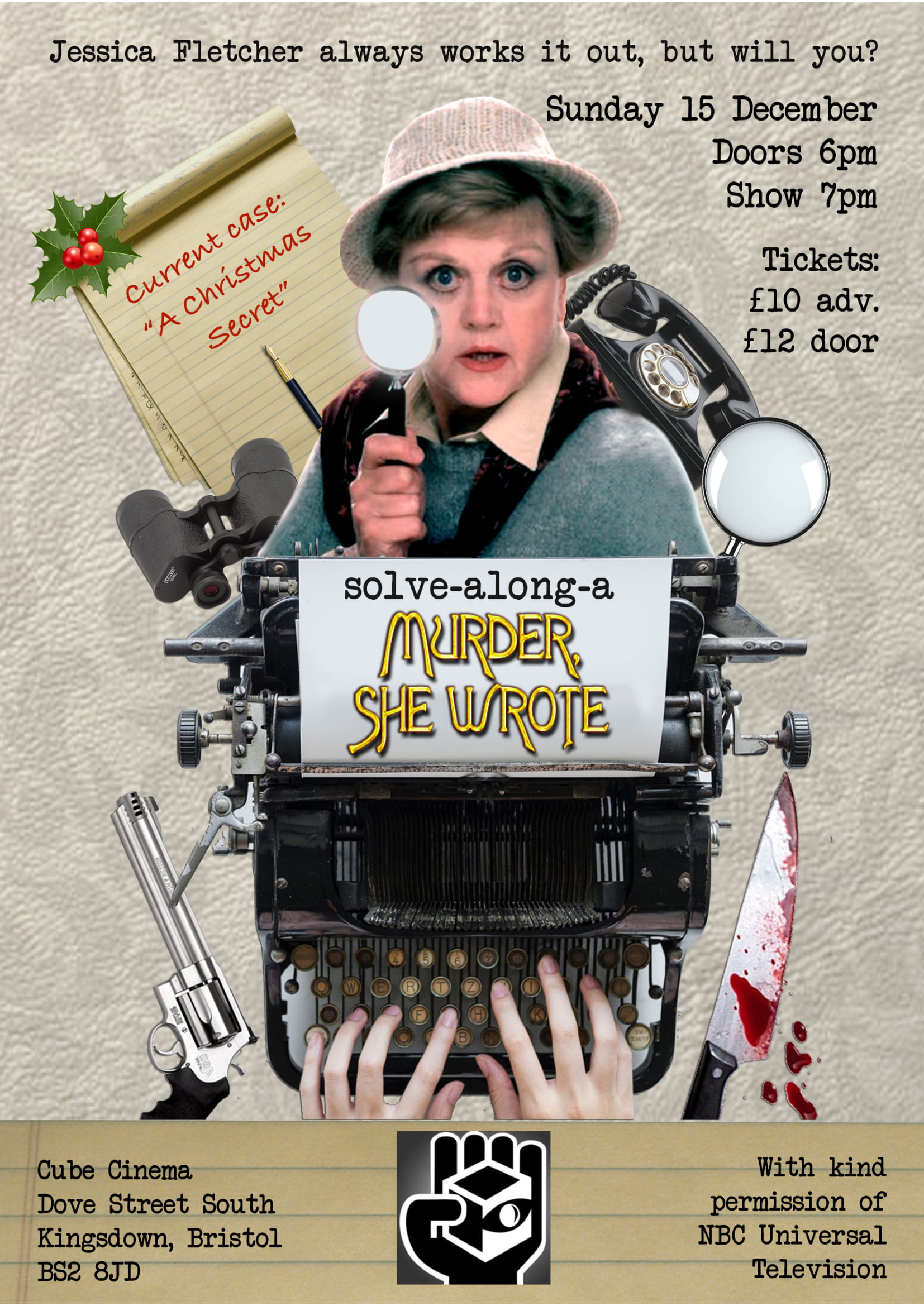 Cube Solvealonga Murder She Wrote, Christmas Special!