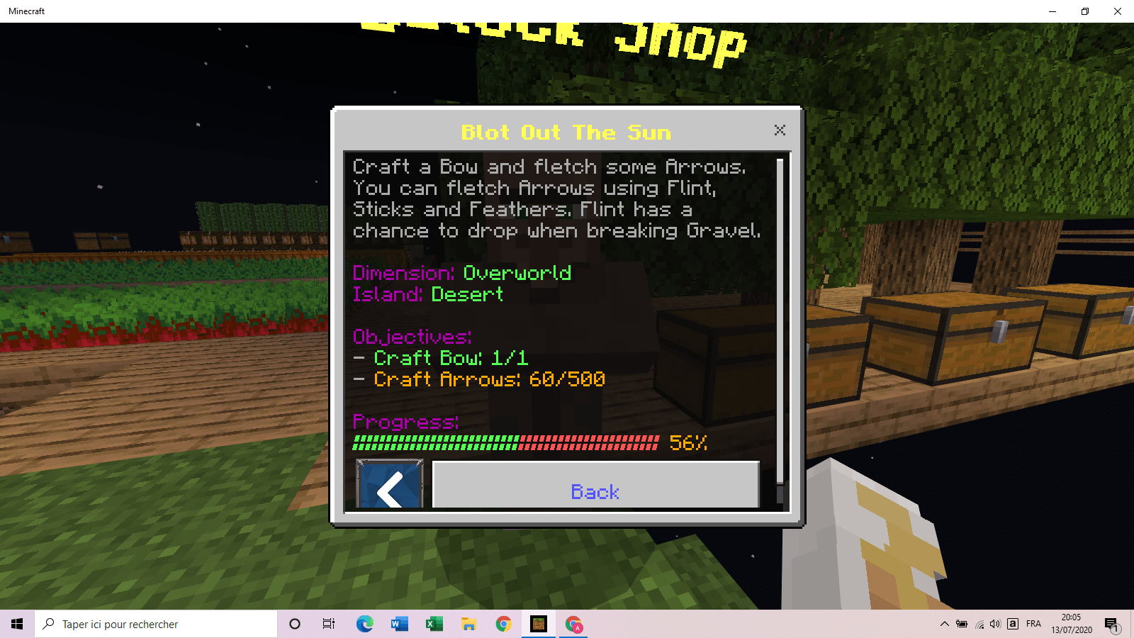 crafting quest CubeCraft Games