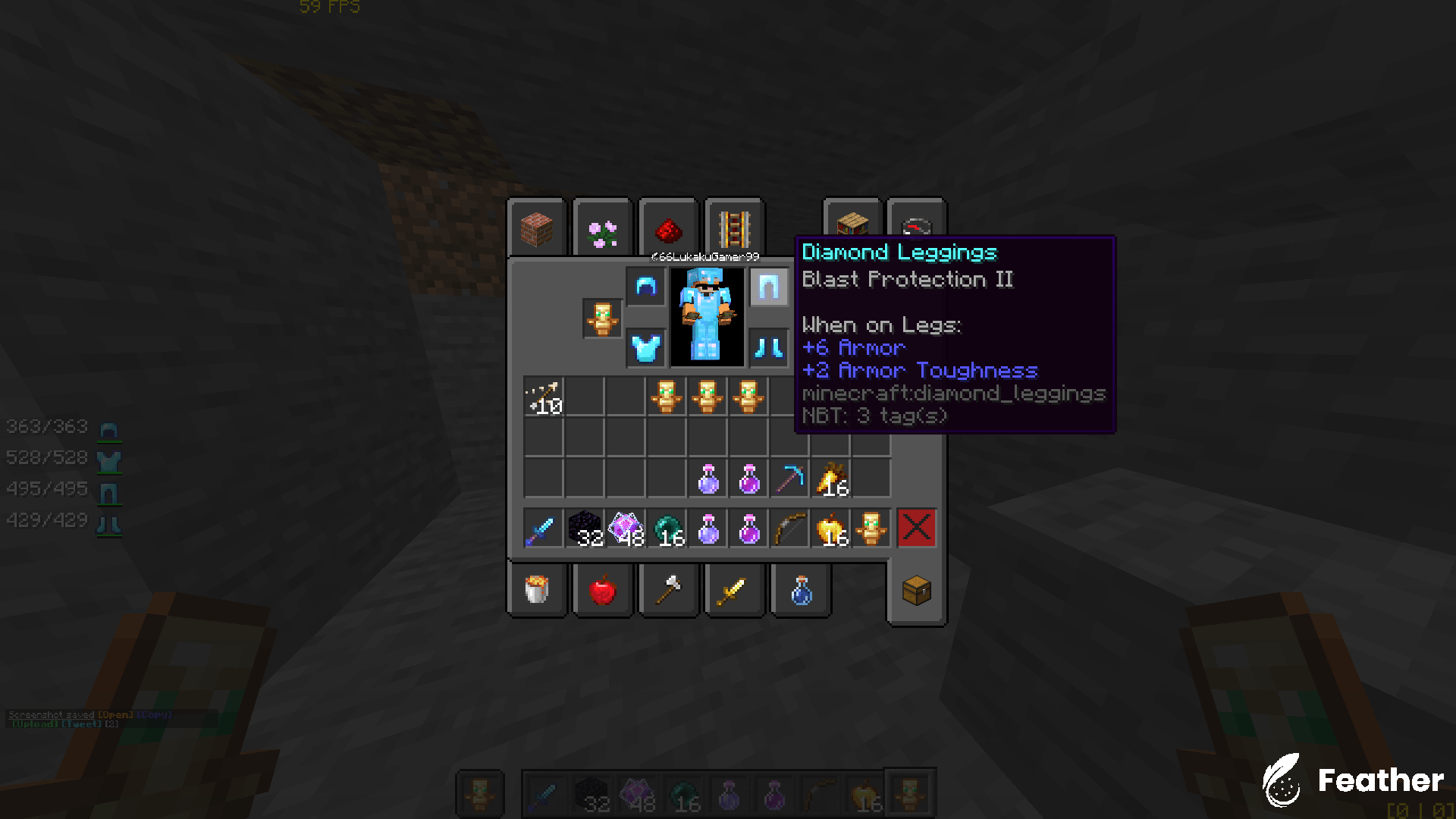 All Networks Make a bit better crystal pvp kit CubeCraft Games