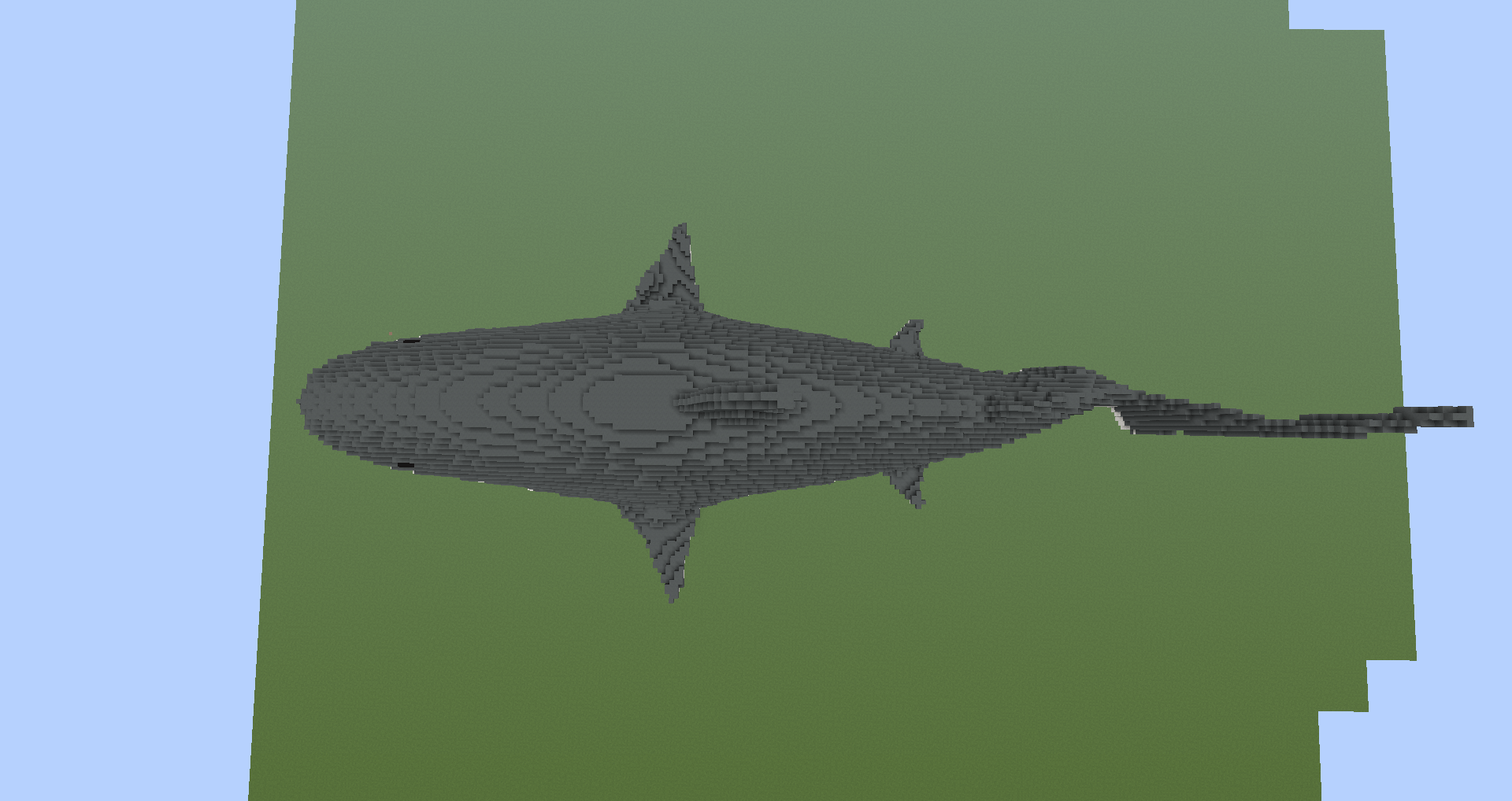 Builds Huge Shark Build) CubeCraft Games