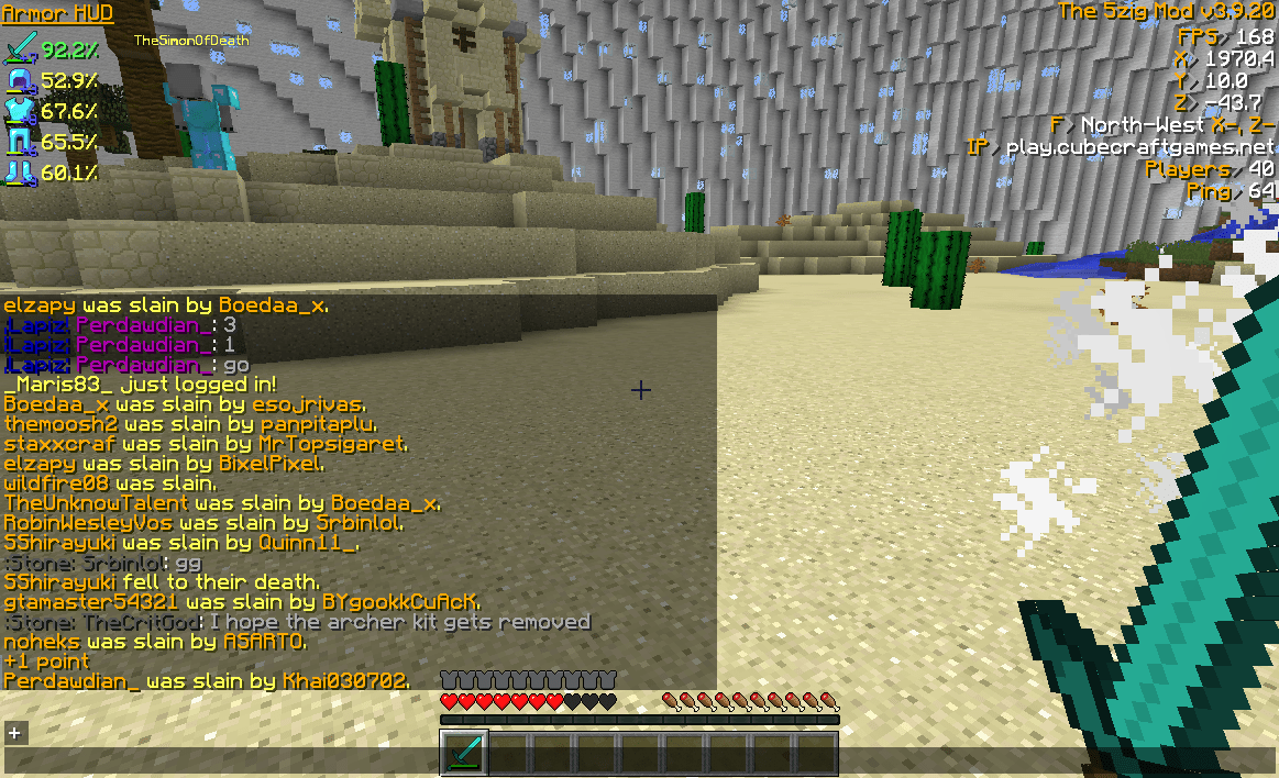 Top 25 PVP'ers? CubeCraft Games