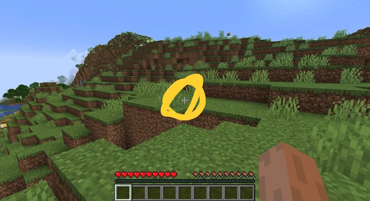 Permanent Crosshair for Mobile 🔎 | CubeCraft Games