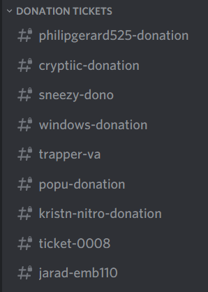 Maybe you would like to learn more about one of these? Discord Ticket System On Discord Cubecraft Games