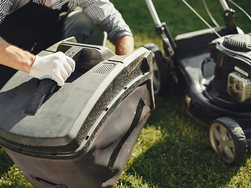 Lawn Mower Storage The Storage Space