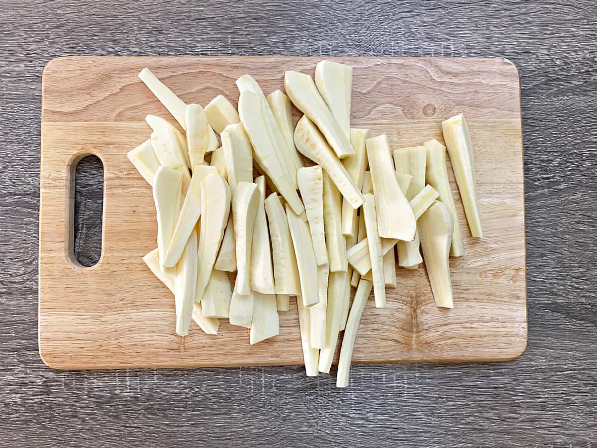 Roasted Parsnips Recipe (Simple, Easy and Delicious) Cubes N Juliennes