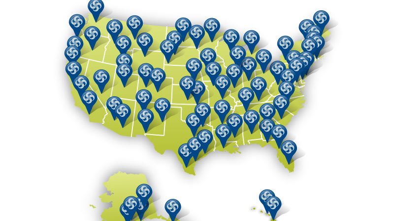 Shared Branching Saves Costs and Maintains Member Service During