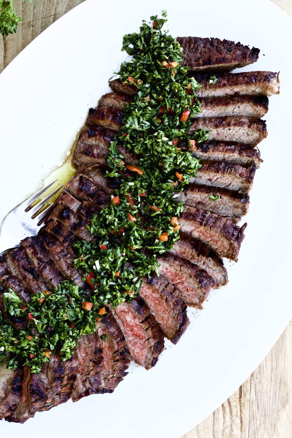 Grilled TriTip Steak with Chimichurri Sauce CucinaByElena
