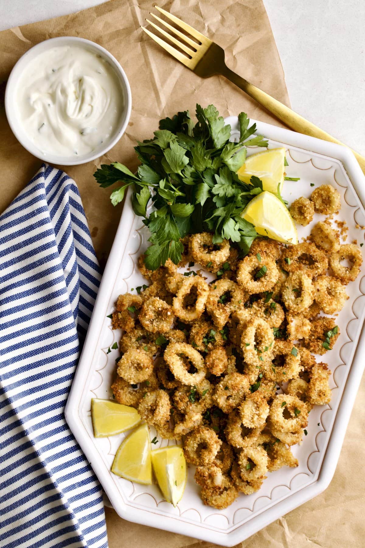 Crispy Calamari Air Fryer Recipe (Easy and Light) CucinaByElena