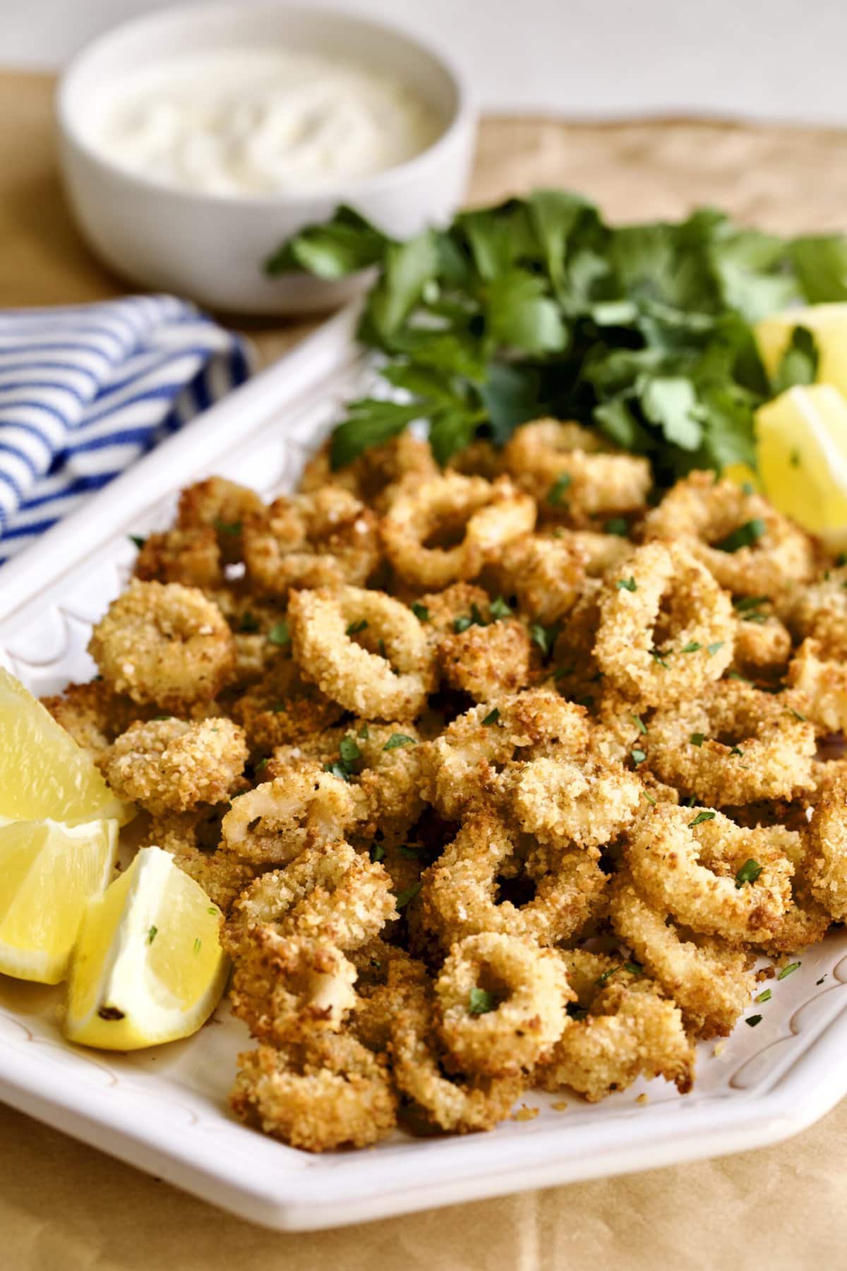 Crispy Calamari Air Fryer Recipe (Easy and Light) CucinaByElena