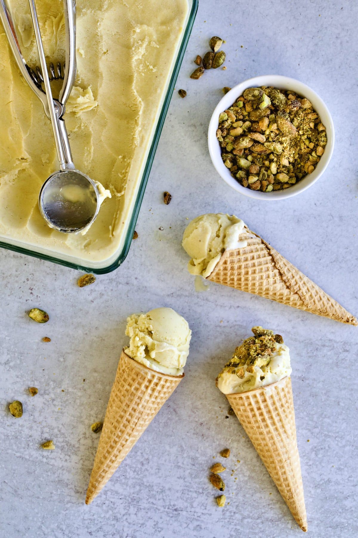 How To Make Italian Pistachio Gelato (Recipe) - Cucinabyelena