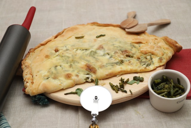 Focaccia con asparagi ricotta e cipollotti Cucina Chiacchierina