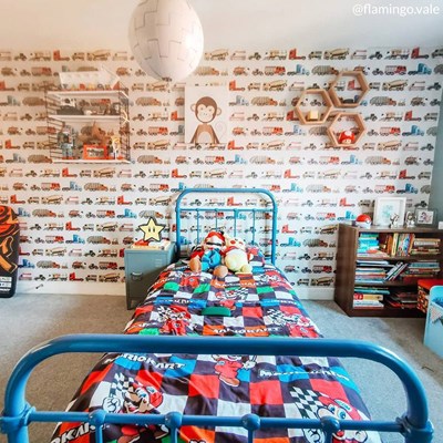 New York Metal Kids Bed In Blue Kids Beds Cuckooland