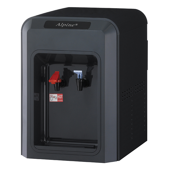 Alpine 3003 Aurora Classic POU Countertop Water Cooler Hot and Cold