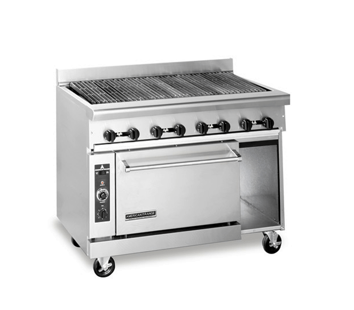 American Range AR6RB 72" Specialty Series Radiant Broiler with Range Two 26.5" Wide Standard