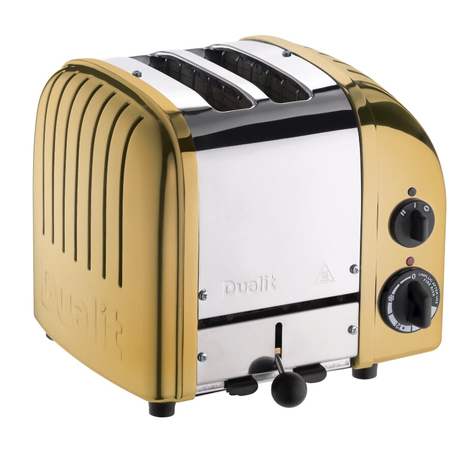 Dualit 27441 Classic 2Slice Toaster Brass