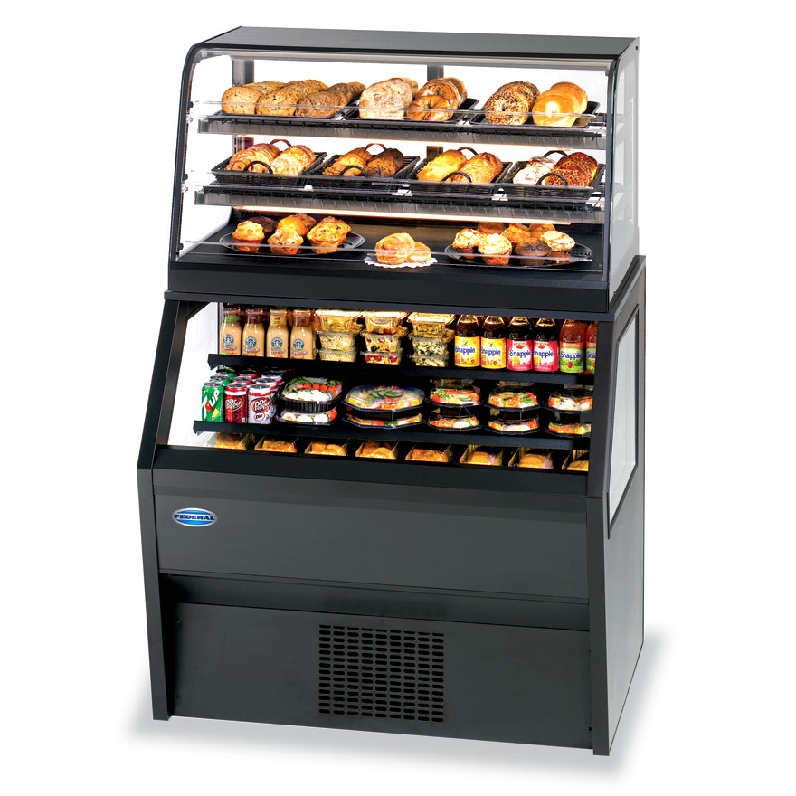 Federal CD3628RSS3SC Specialty Display Hybrid Merchandiser Refrigerated