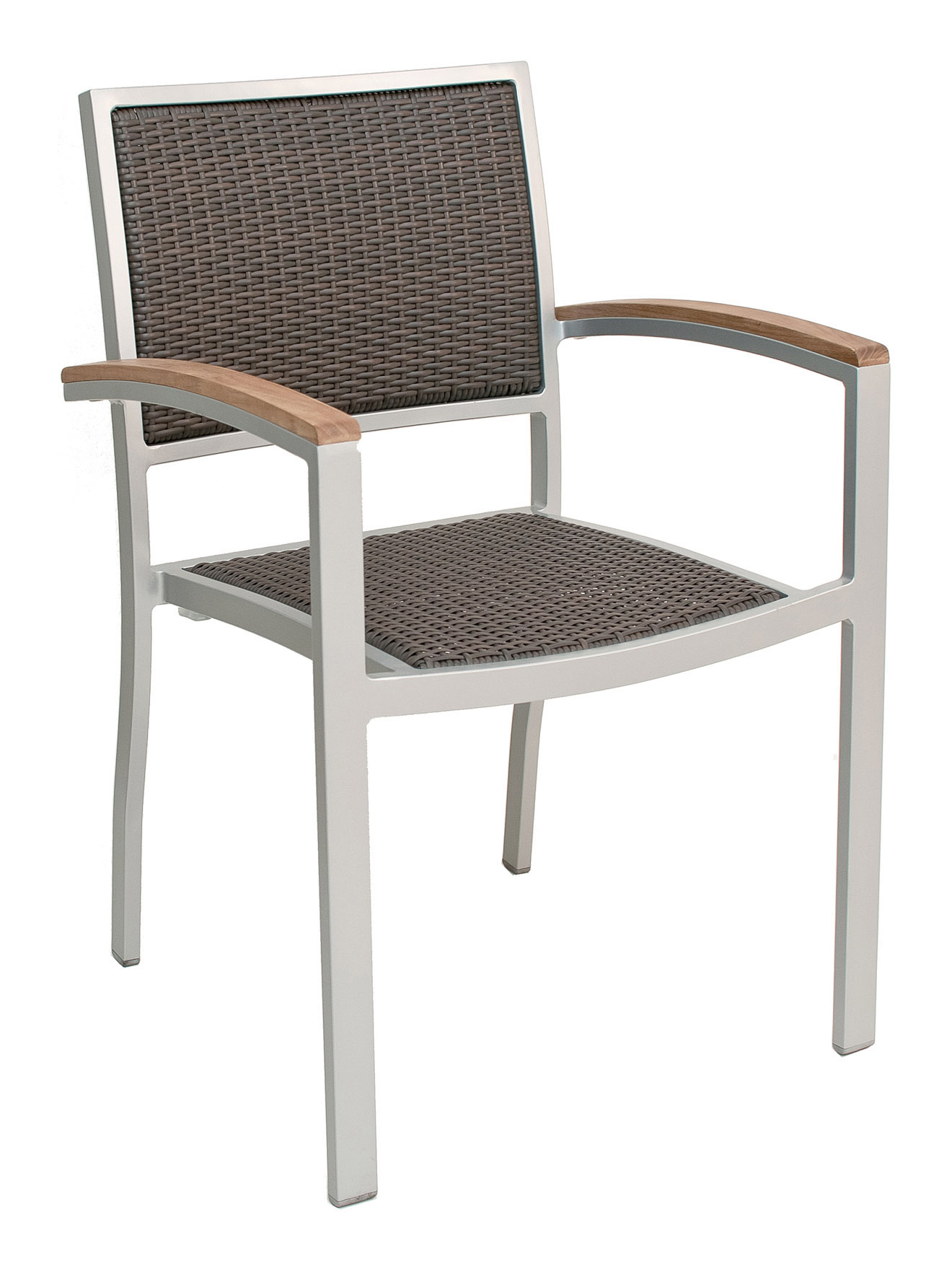 Florida Seating AL5625 St. Augustine Collection Stackable Outdoor Arm
