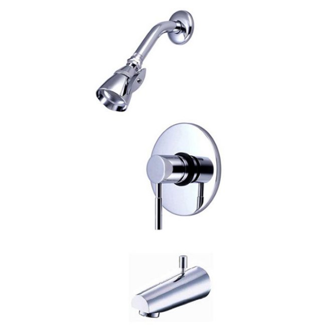 Kingston Brass KB8691DL Concord Single Handle Tub & Shower Faucet