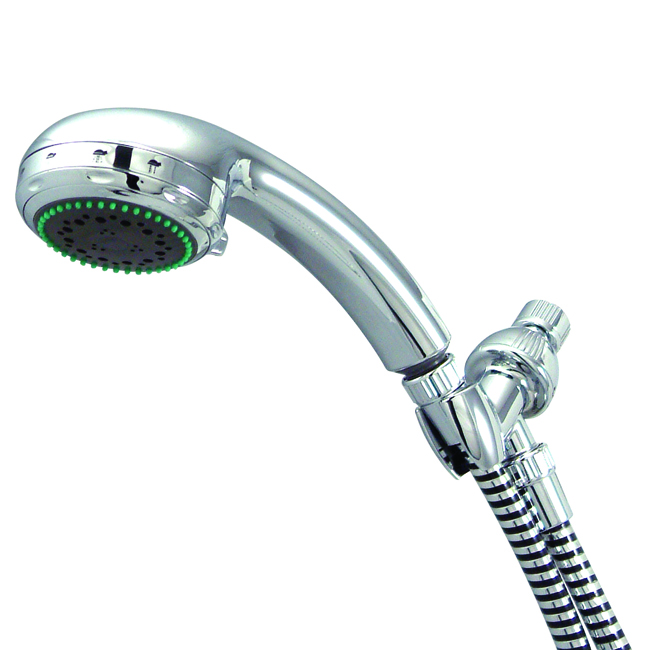 Kingston Brass KX2652 6 Setting Hand Shower with Plastic Hose