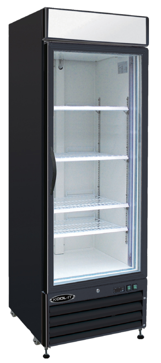 KoolIt KGF23 Glass Door Freezer Merchandiser 23 Cubic Feet