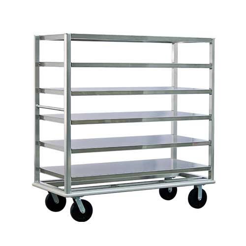 New Age 98183 Queen Mary, Stainless Steel Shelf Covers, 6 Shelf, 65in