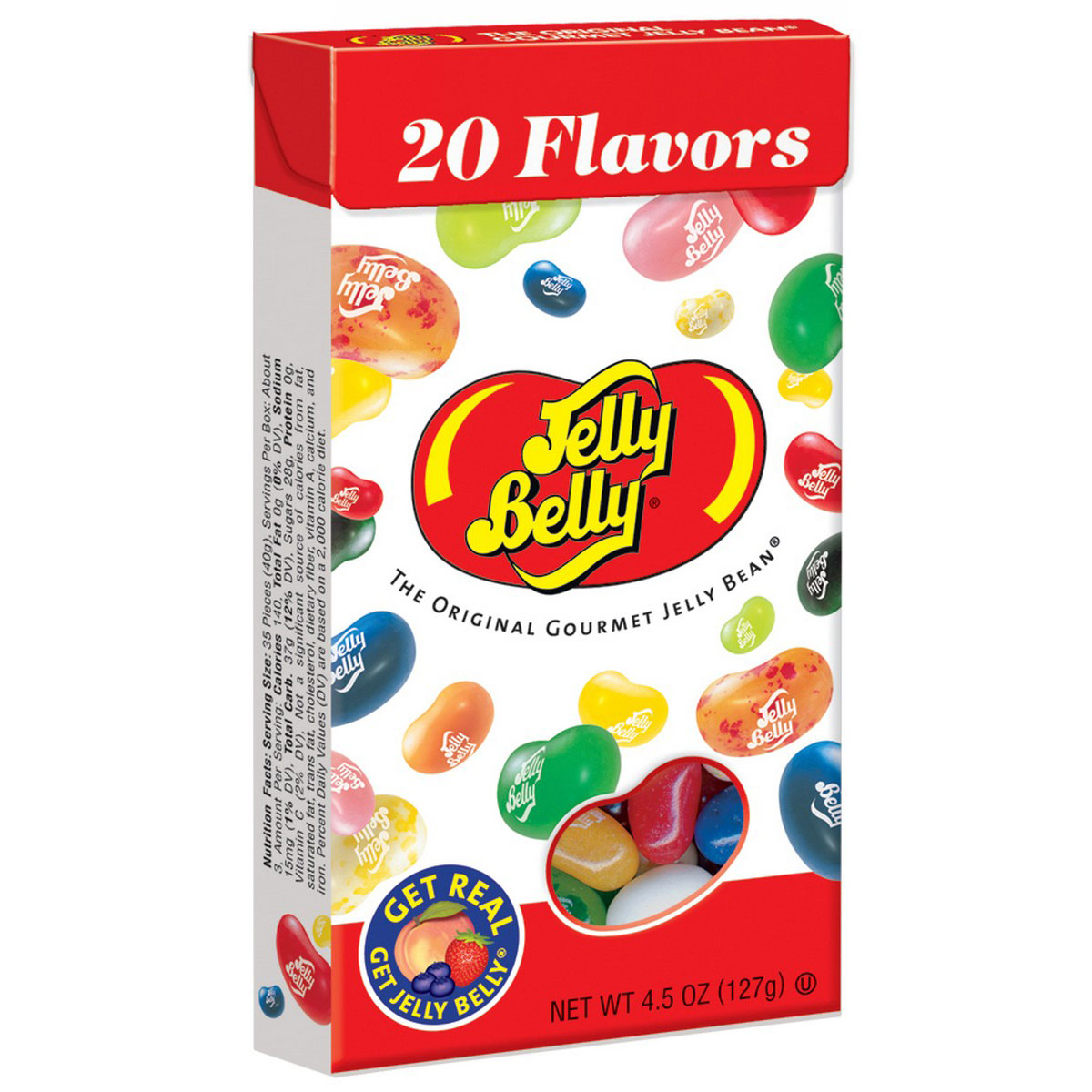 Jelly Belly Assorted Flavors Box 4.5 oz, 24 Total Boxes