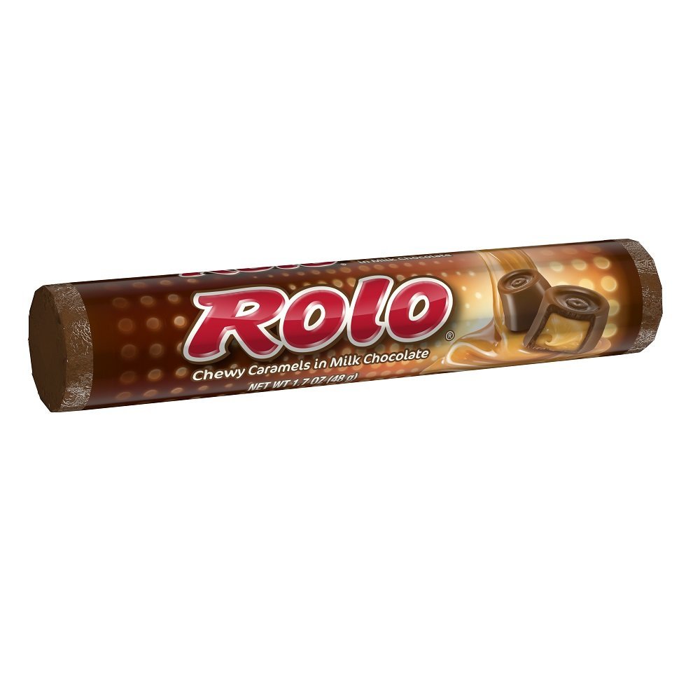 Rolo Candy, 1.7 oz Each, 12 Boxes of 36 Packages, 432 Total
