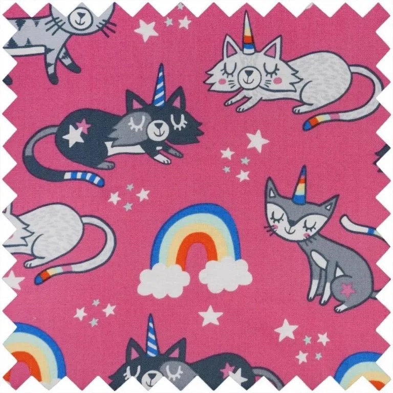 Knitting Needle Case Caticorn Cuddle Plush Fabrics