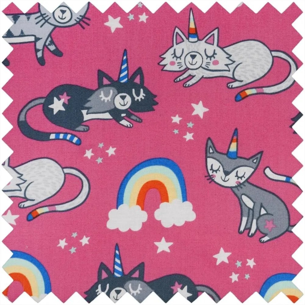 Knitting Needle Case Caticorn Cuddle Plush Fabrics