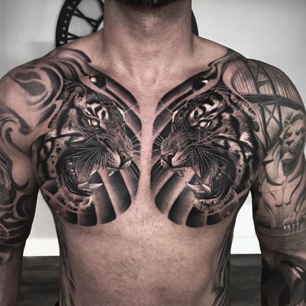 100 Nice Chest Tattoo Ideas | Cuded 600_x_600_jpg