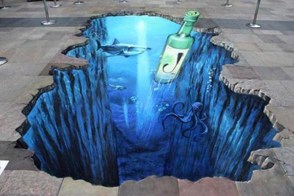 30 Examples Of 3d Street Art Cuded