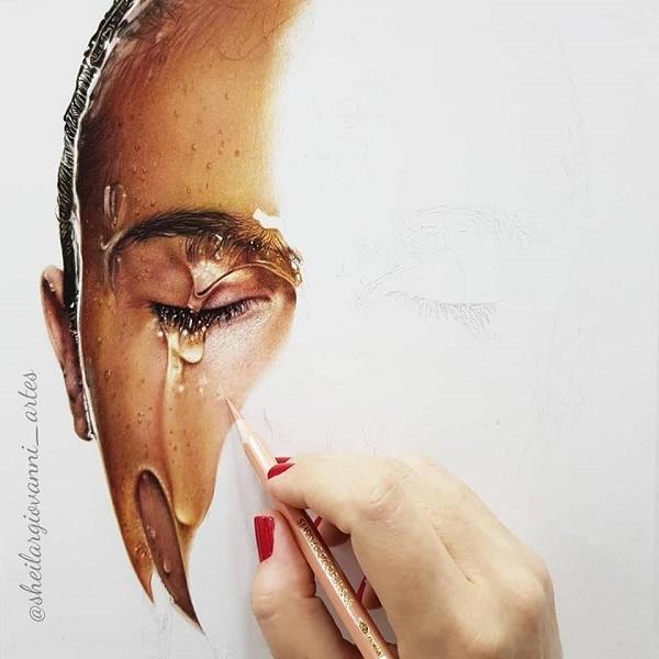 Realistic Pencils Art by Sheila R Giovanni Art and Design