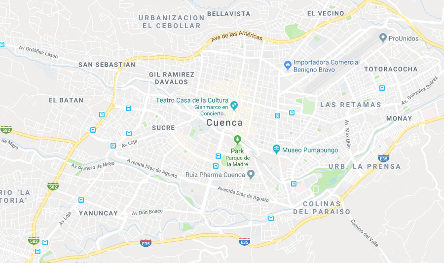 Información Geogr fica de Cuenca Ecuador