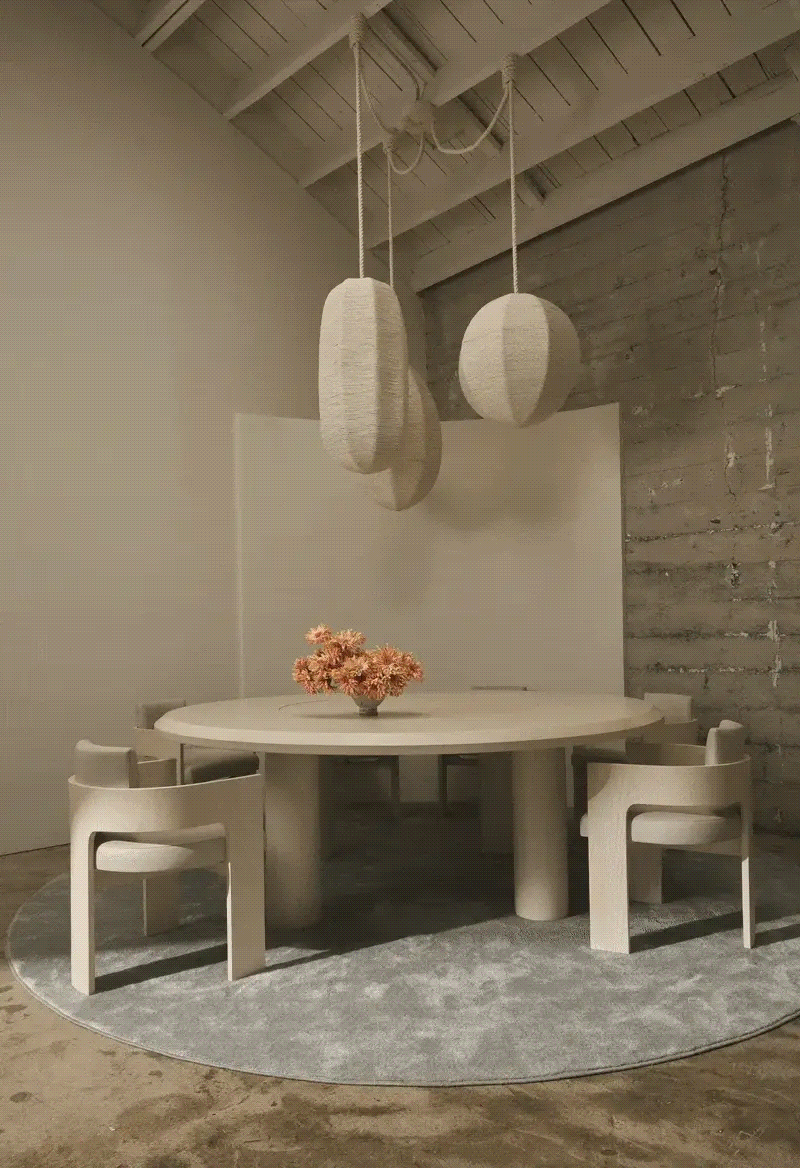 Elliptical Rope Wrapped Cluster Cuff Studio