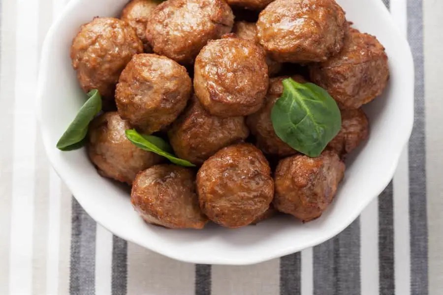 Low Sodium Italian Meatballs [Only 72mg/Serving]