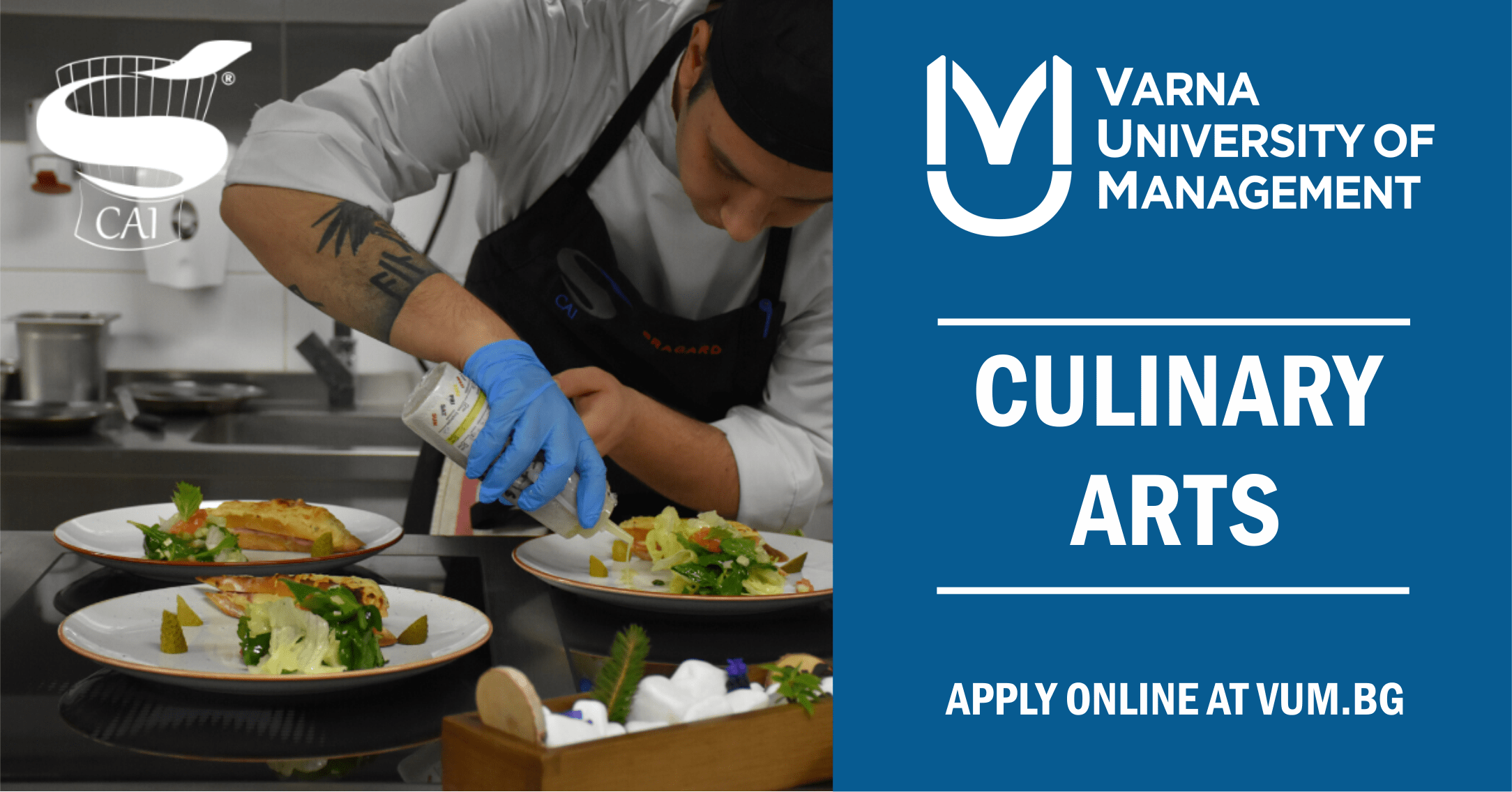 WHY CULINARY ARTS AT VUM? CulinaryArtsEurope