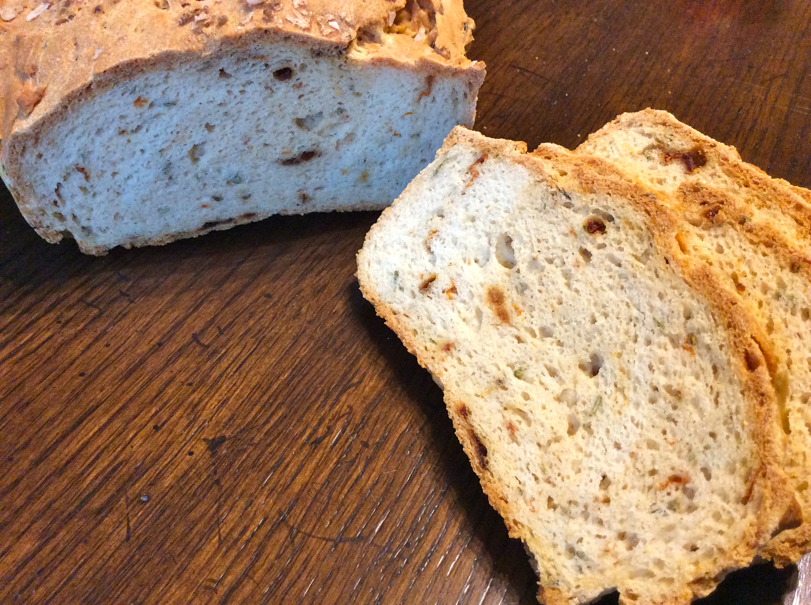 SunDried Tomato & Rosemary Gluten Free Bread Culinary Concerto