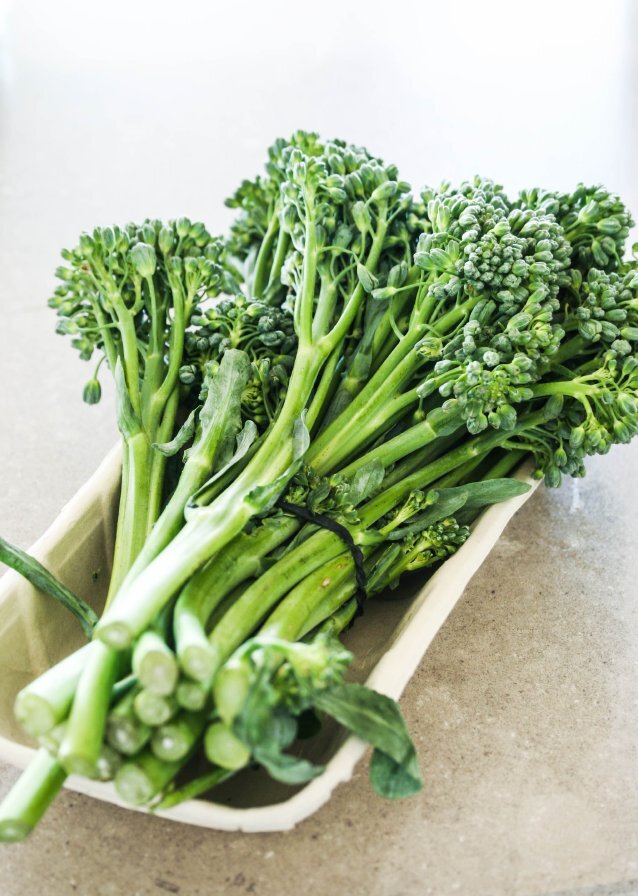 The Culinary Tribune › Broccolini Tempura Tacos スティックセニョールタコス